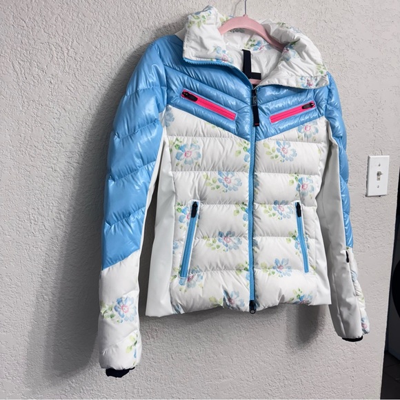 LOVE SHACK FANCY X BOGNER FIRE + ICE Farina D Down Jacket Size 4 XS NWT RSP $750 - Picture 2 of 7